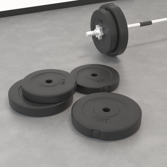 NNEVL Weight Plates 4 pcs 30 kg Cement