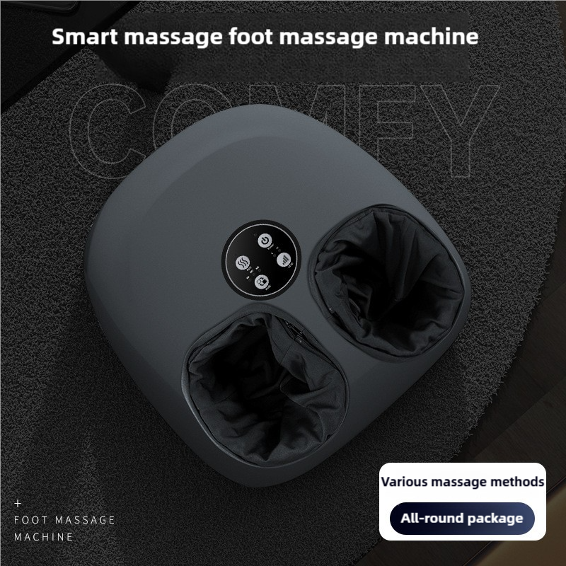 NNEDSZ Compact Foot Massager with Heat and Timer - Deep Kneading Therapy
