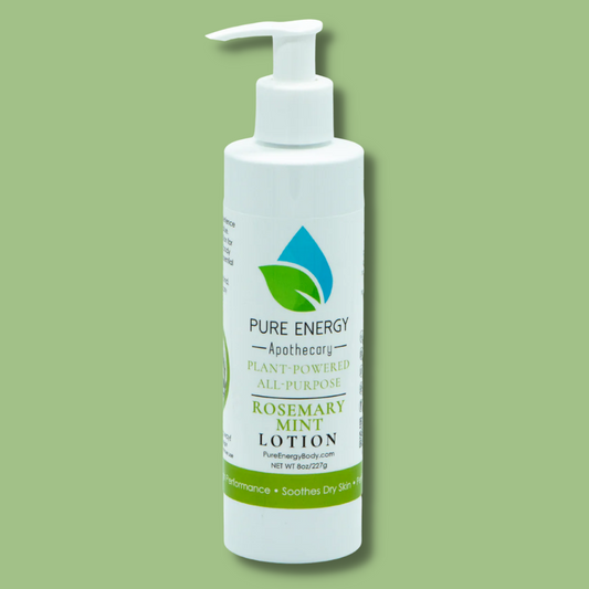 Natural All Purpose Lotion 8 Oz (Rosemary Mint)